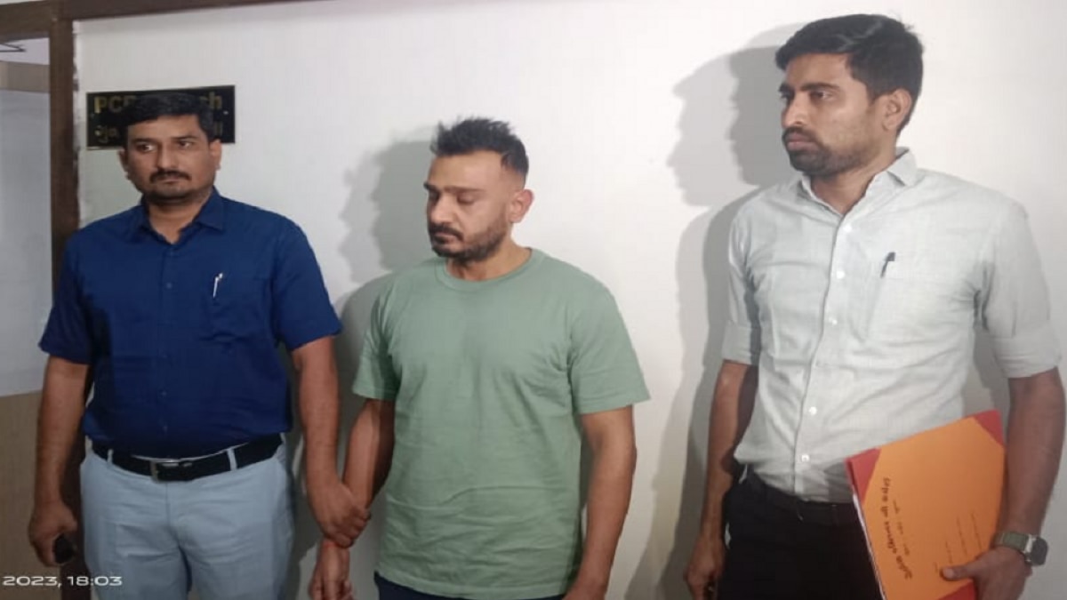 आरोपी को पुलिस ने किया गिरफ्तार