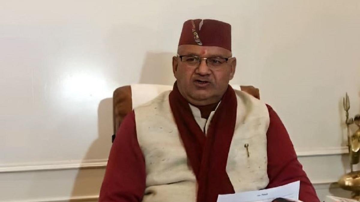 धामी सरकार में मंत्री गणेश जोशी (फेसबुक)