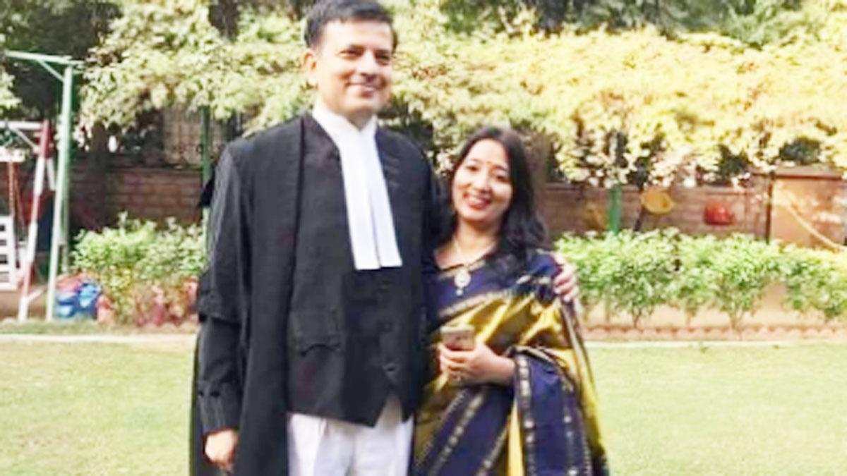 जस्टिस डॉ पुष्वेन्द्रसिंह भाटी और जस्टिस नूपुर भाटी 