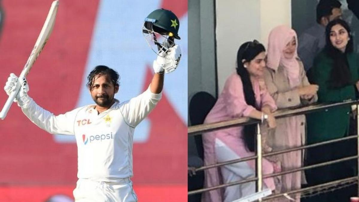 सरफराज अहमद के शतक पर इमोशनल हुईं उनकी पत्नी