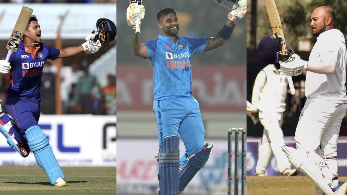 ईशान किशन, सूर्यकुमार यादव और पृथ्वी शॉ (फाइल फोटो)