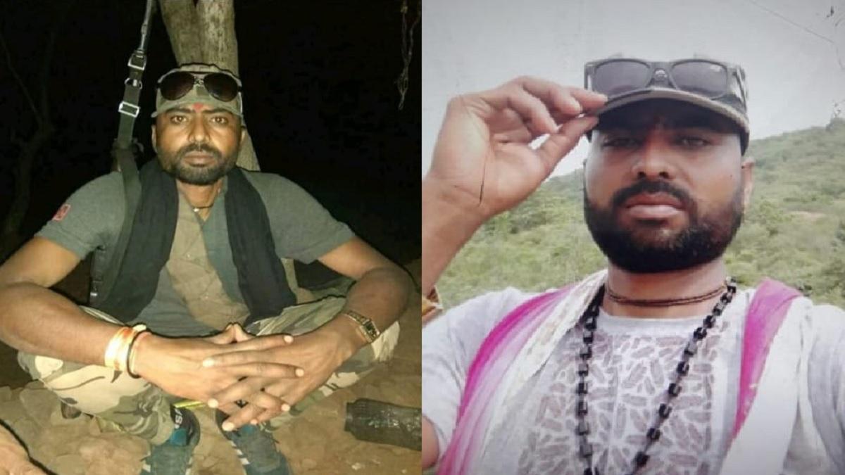 पुलिस मुठभेड़ में पकड़ा गया एक लाख 15 हजार का इनामी डकैत केशव गुर्जर.