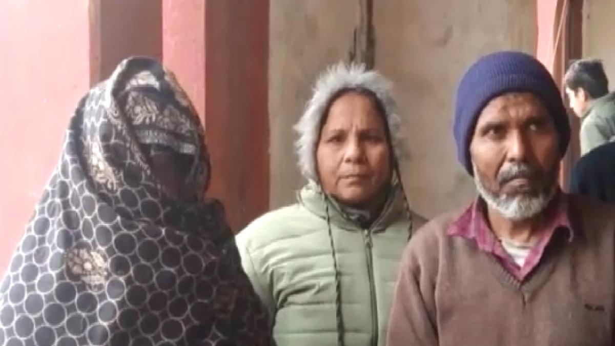 पुलिस की गिरफ्त में आरोपी