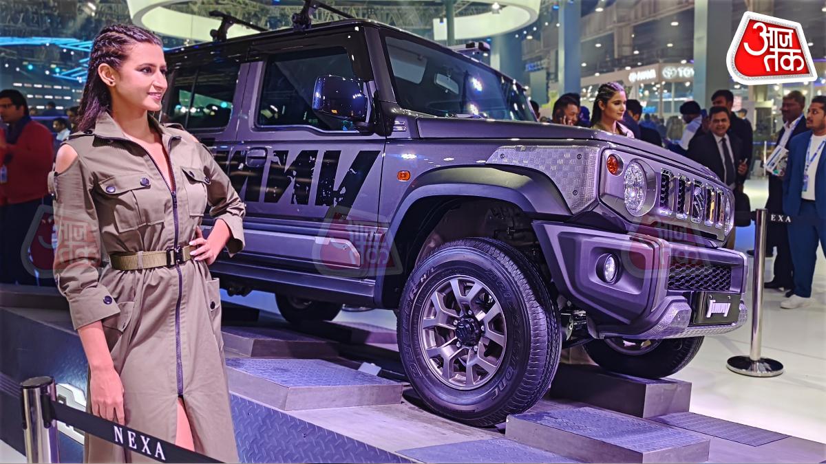 Maruti Suzuki Jimny At 2023 Auto Expo