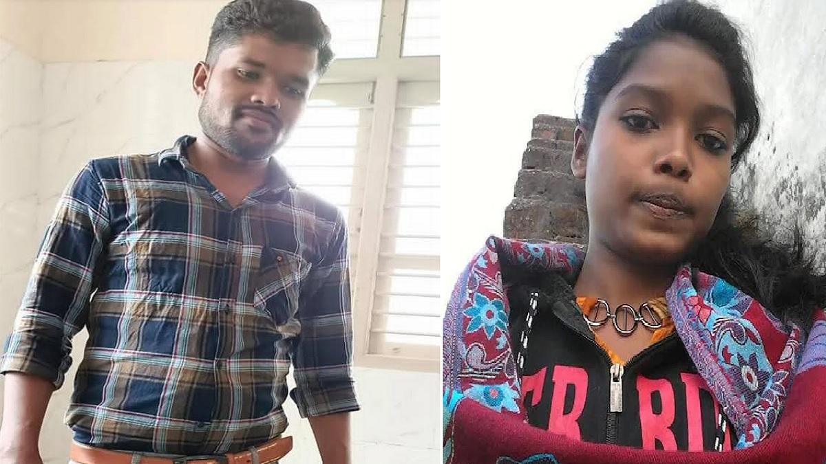 आरोपी प्रेमी शाहबाज खान, मृतक प्रेमिका नील कुसुम पन्ना.