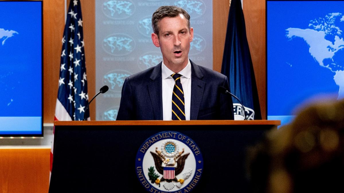 अमेरिकी विदेश मंत्रालय के प्रवक्ता नेड प्राइस (फोटो- रॉयटर्स)