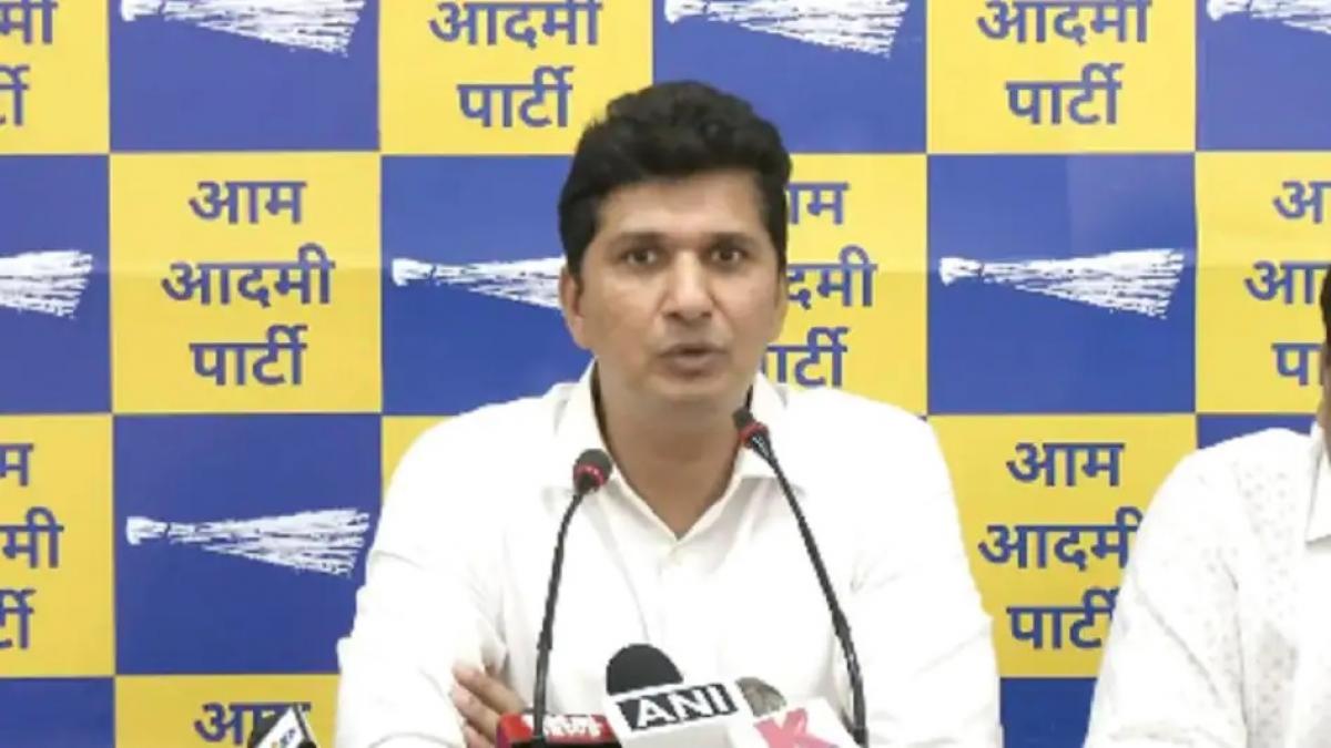 AAP विधायक सौरभ भारद्वाज.