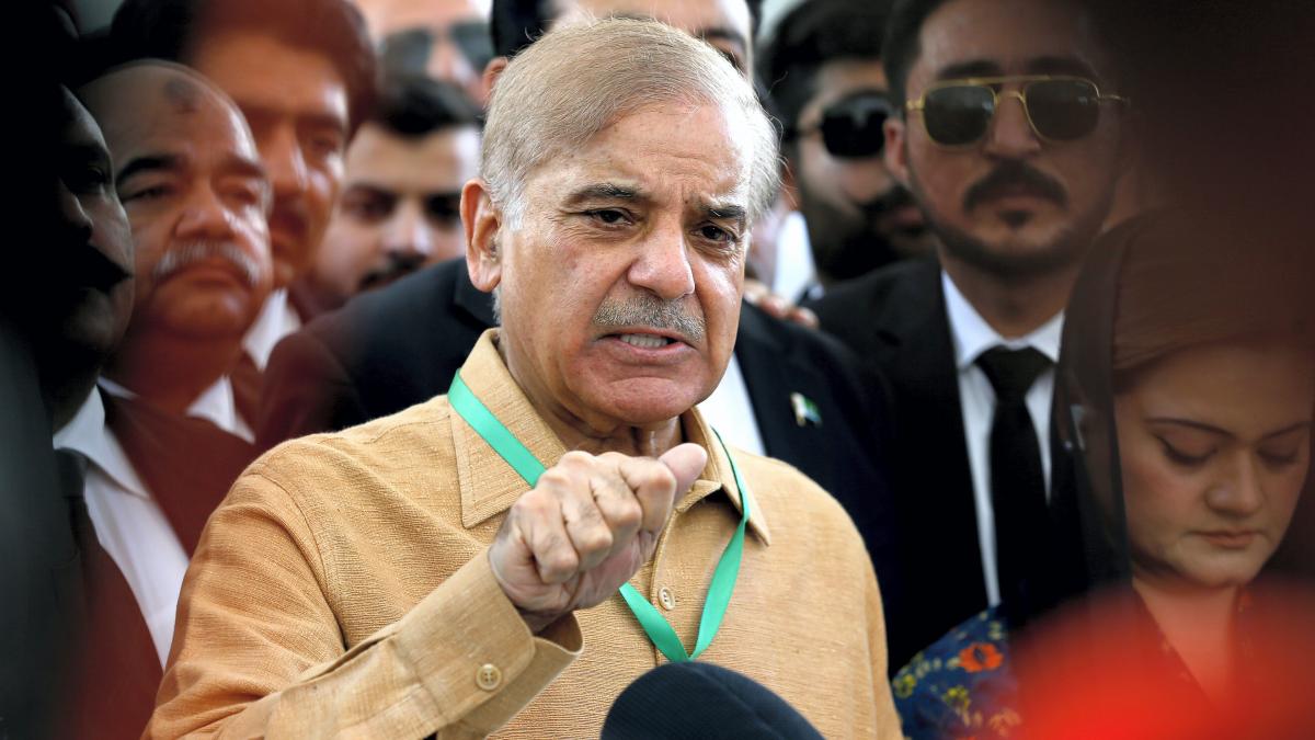 पाकिस्तान के प्रधानमंत्री शहबाज शरीफ (फोटो- पीटीआई)