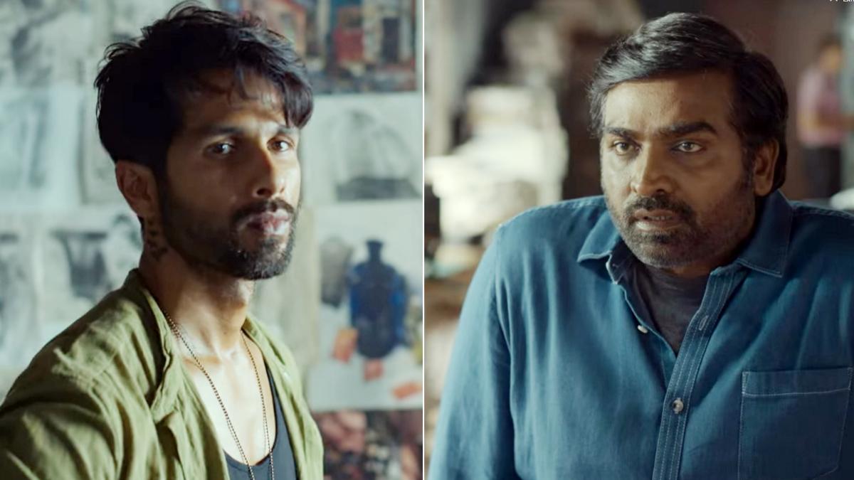 शाहिद कपूर और विजय सेतुपति 