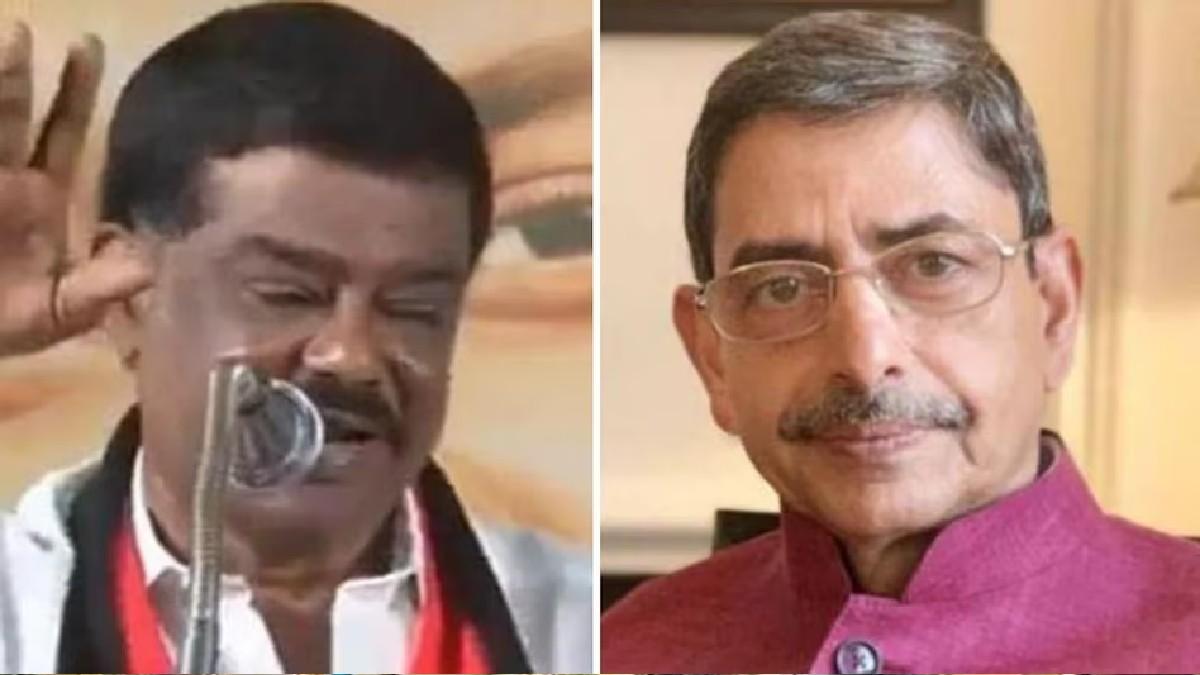 डीएमके नेता शिवाजी कृष्णमूर्ति और राज्यपाल आरएन रवि