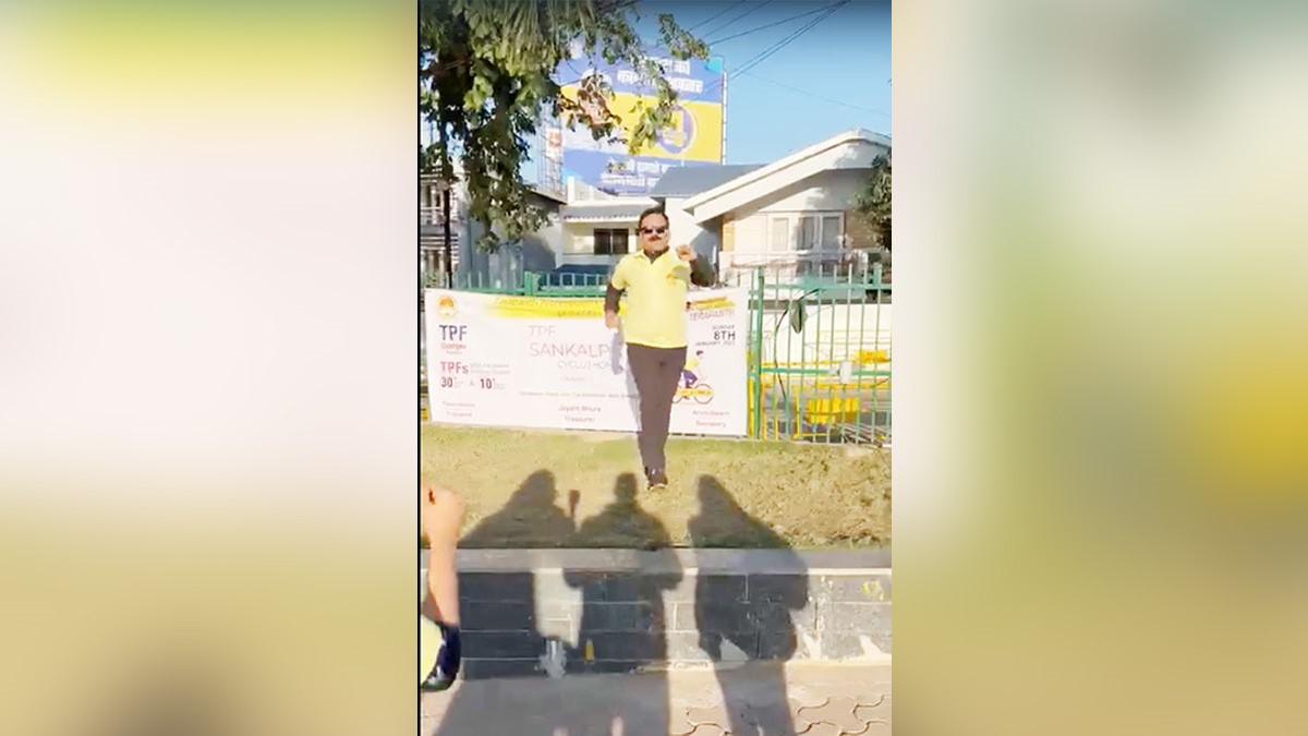 AIG संजय शर्मा डांस के जरिए दे रहे फिटनेस का मंत्र