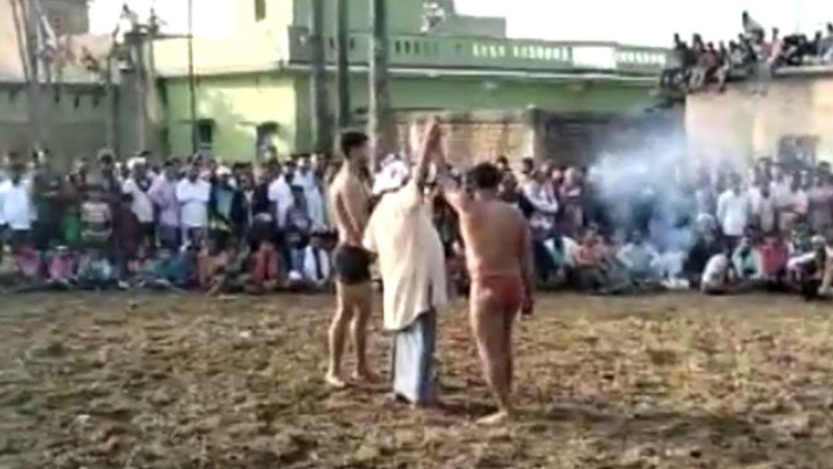 कुश्ती प्रतियोगिता में पहलवान की मौत. 