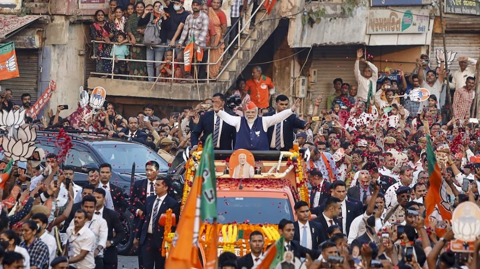 पीएम मोदी का रोड शो (फाइल)