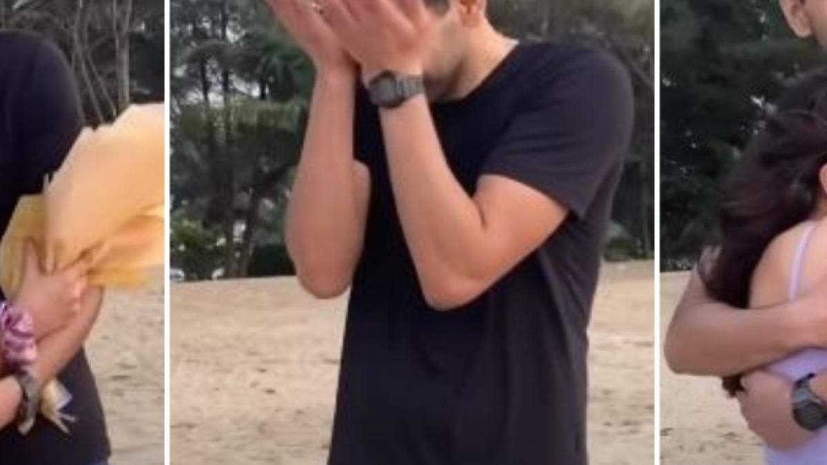 5 साल बाद बॉयफ्रेंड से मिली लड़की, भाई ने रिकॉर्ड किया कपल का रोमांटिक VIDEO