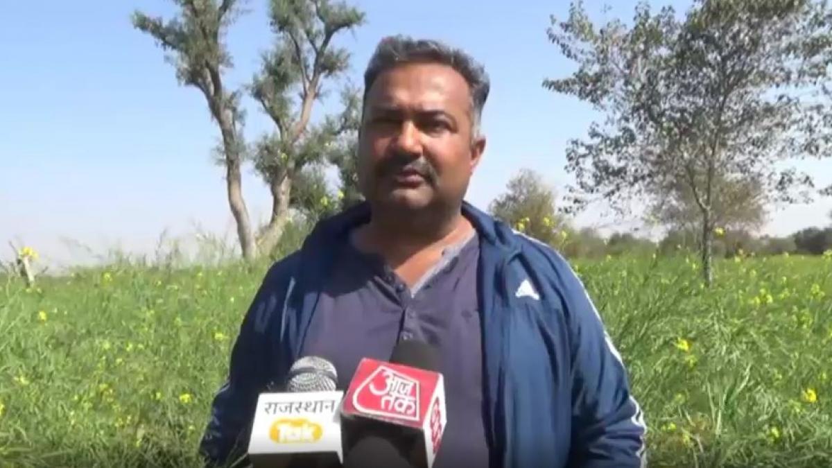 Organic farmer Vikas