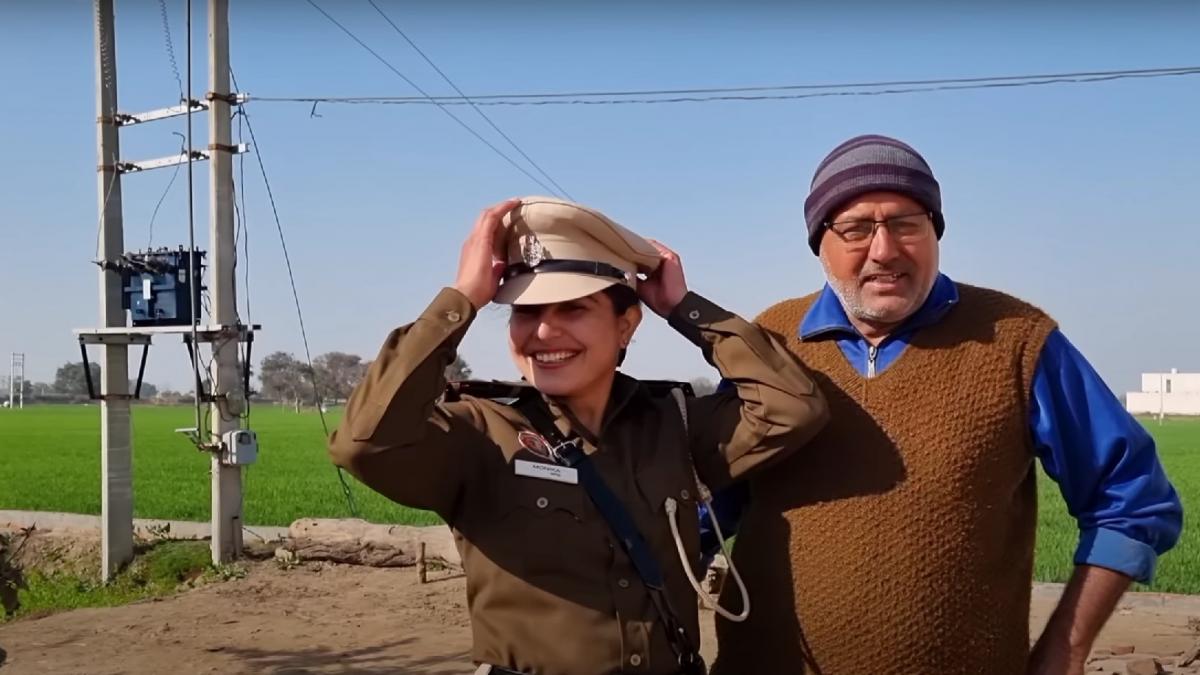 दिल्ली पुलिस में तैनात हैं मोनिका (Pic- Monika Poonia/Insta) 