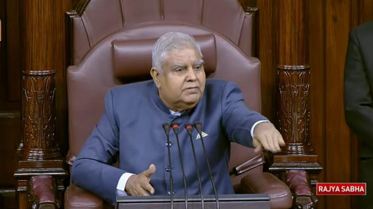 राज्यसभा के सभापति जगदीप धनखड़ (फाइल फोटो)