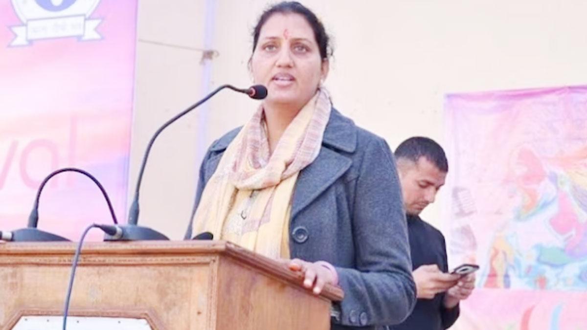 कांग्रेस विधायक कृष्णा पूनिया (Twitter/@KrishnaPooniaIN)