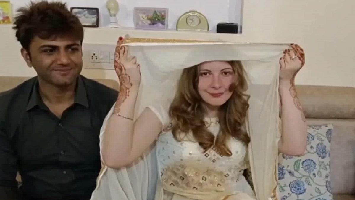 हरियाणा के लड़के ने जर्मनी की लड़की से की लव मैरिज 