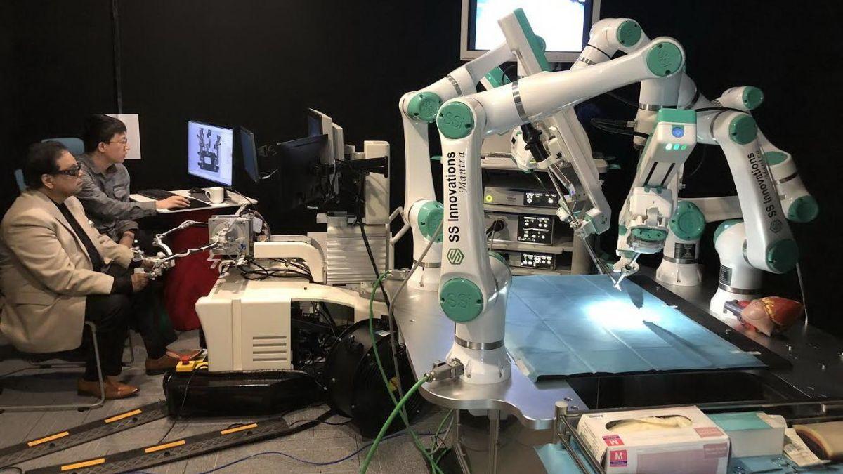 मंत्रा रोबोटिक सिस्टम से कई सारी सर्जरी की जा सकतीं हैं. (फाइल फोटो- SSInnovation)
