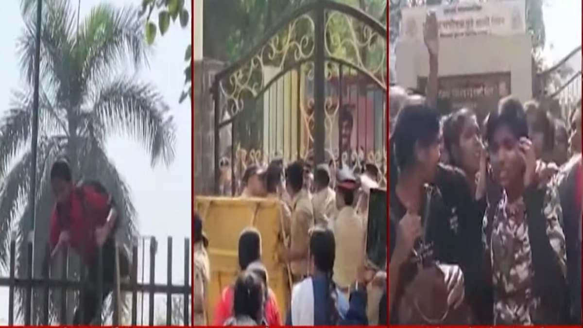 मुंबई फायर ब्रिगेड भर्ती के दौरान पुलिस और अभ्यर्थियों के बीच झड़प