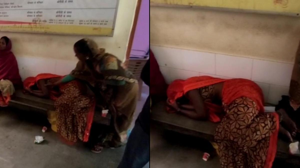 नसबंदी कैंप में लेटी महिलाएं