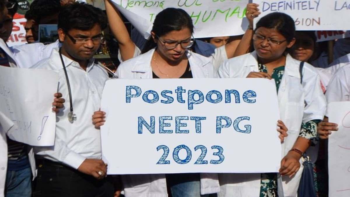 Postpone NEET PG 2023 की मांग तेज (फोटो- ट्विटर)