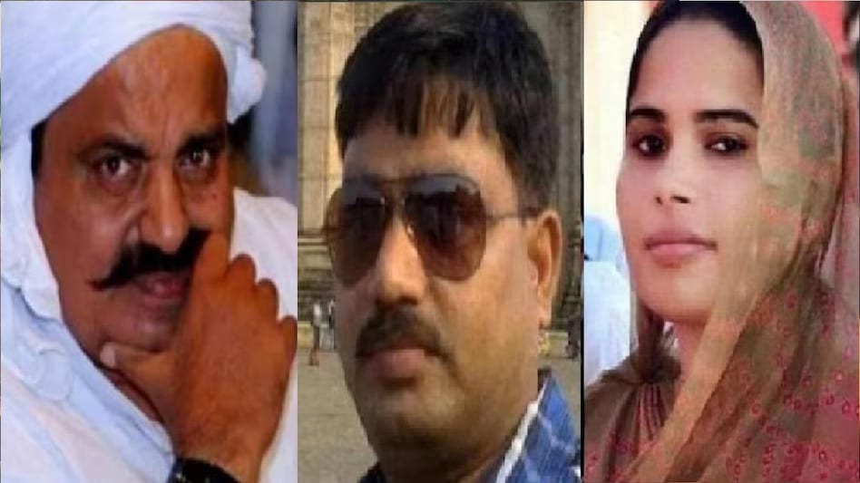 माफिया अतीक अहमद, उमेश पाल और विधायक पूजा पाल (फाइल फोटो)