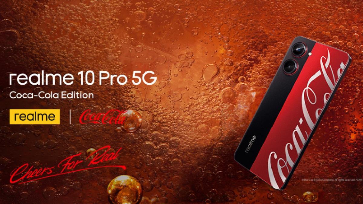 Realme 10 Pro Coca Cola एडिशन हुआ भारत में लॉन्च