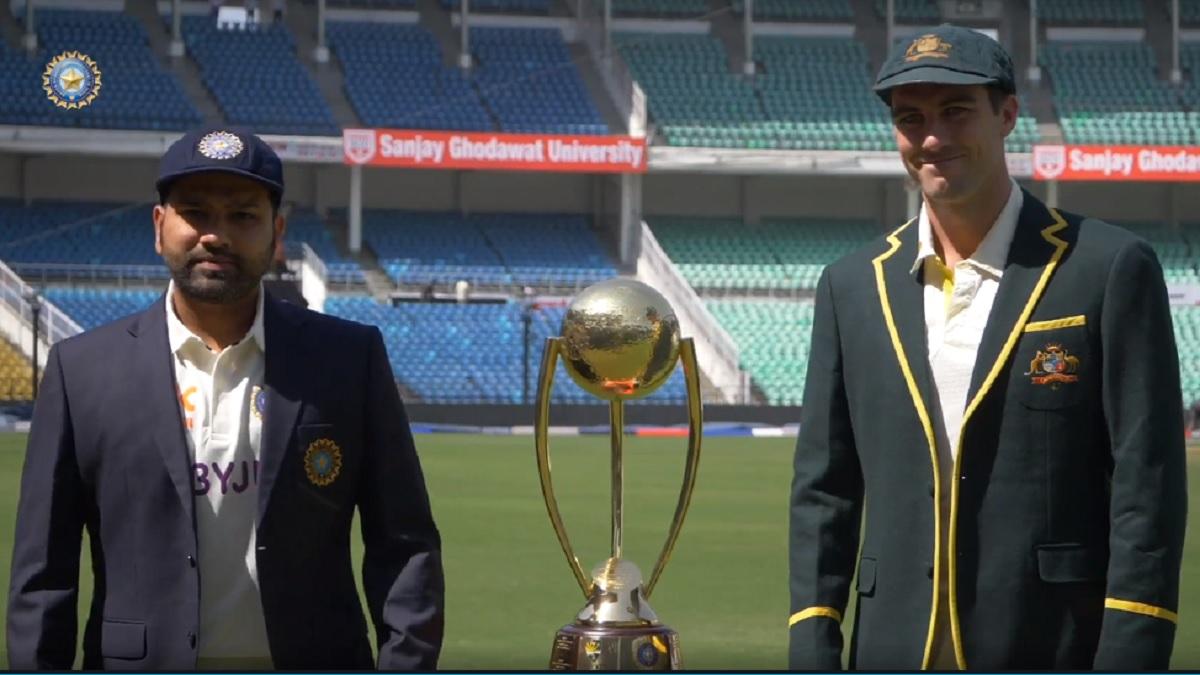 भारतीय कप्तान रोहित शर्मा और ऑस्ट्रेलियाई कैप्टन पैट कमिंस (@BCCI)