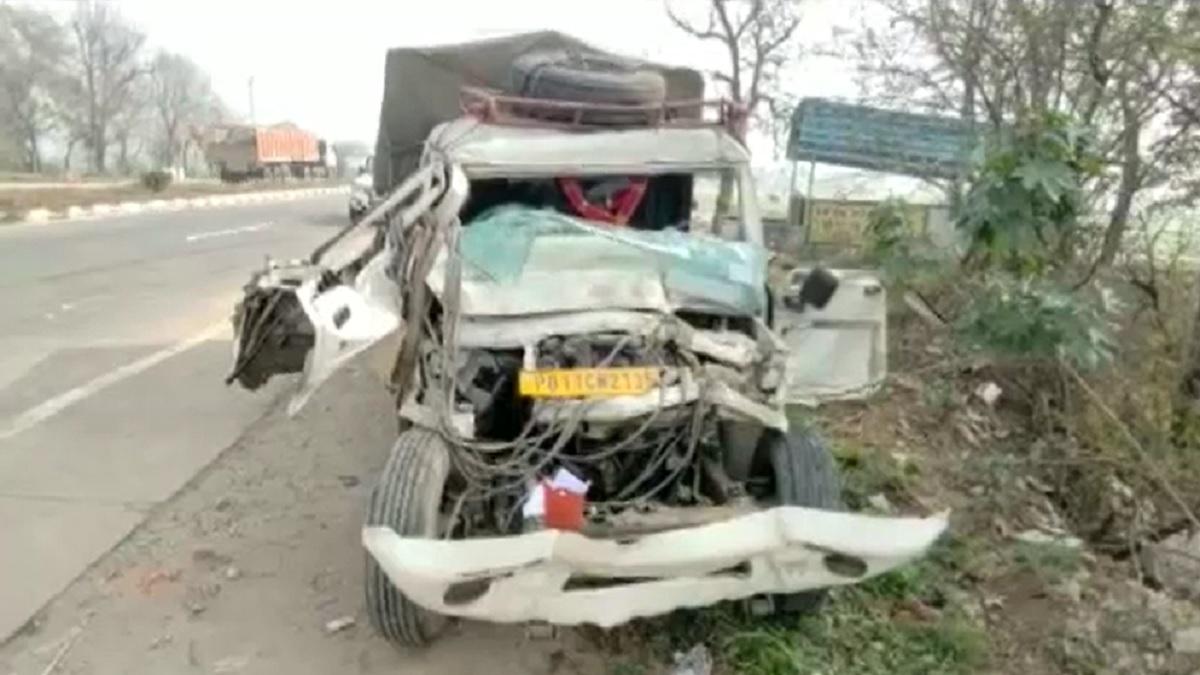 संगरूर में पिकअप हादसे में चार की मौत.