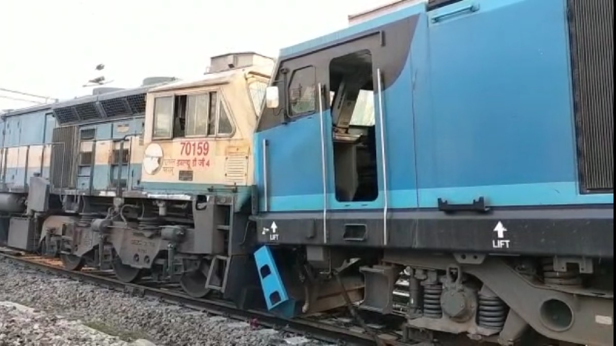 मालगाड़ी के 6 डिब्बे पटरी से उतरे 