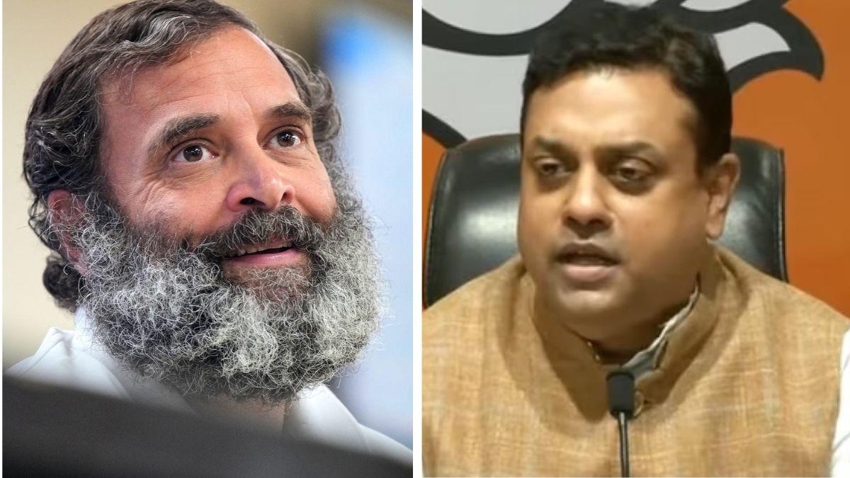 राहुल गांधी और संबित पात्रा (फाइल फोटो)