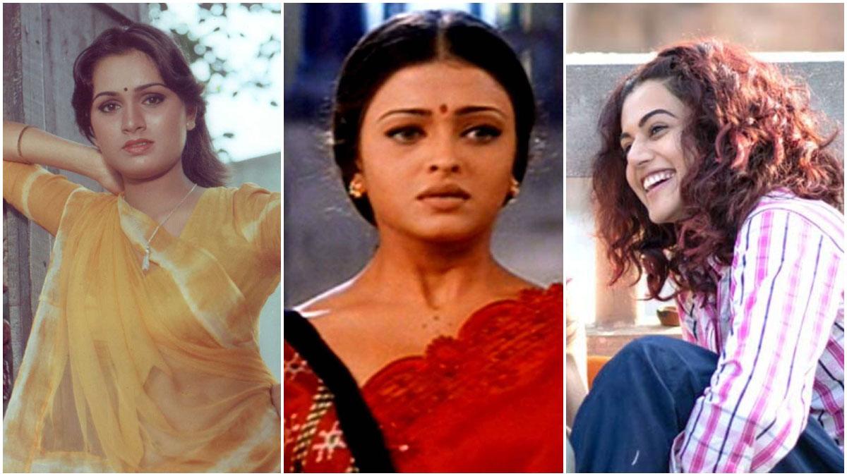 पद्मिनी कोल्हापुरे, ऐश्वर्या राय और तापसी पन्नू 