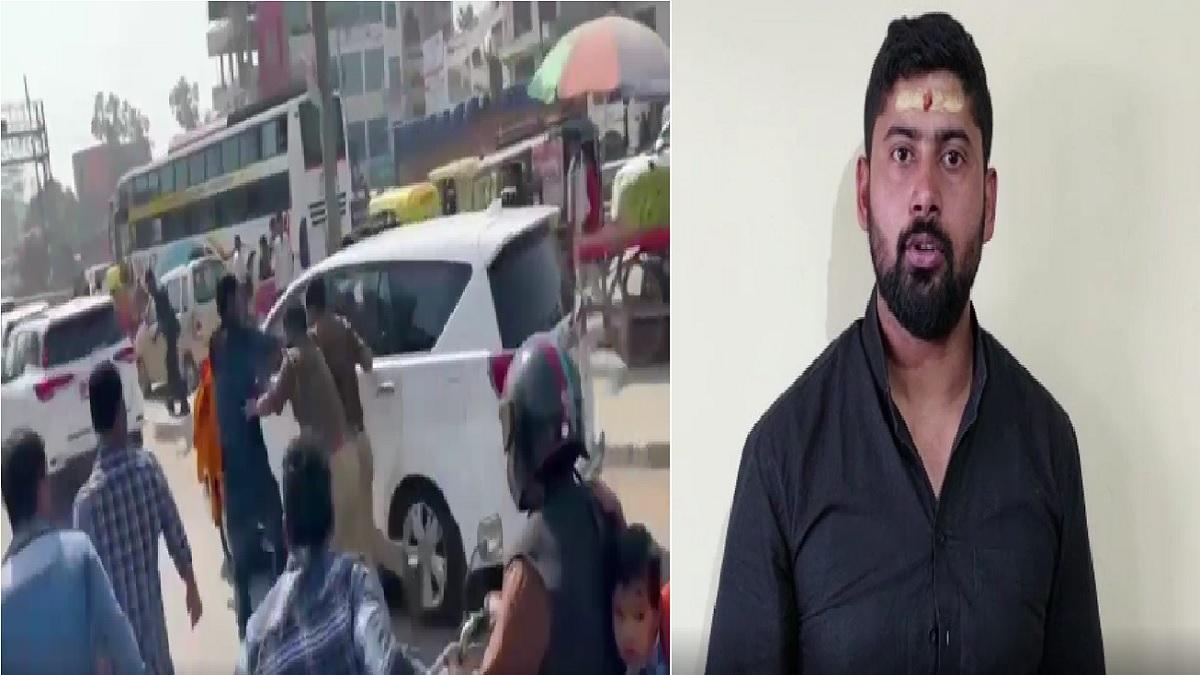 भाजपा नेता दीपक सिंह राजवीर ने वीडियो जारी कर ली स्याही फेंकने की जिम्मेदारी.