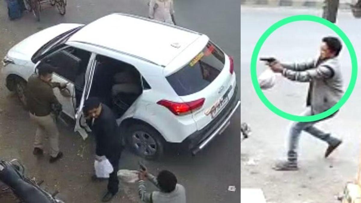 उमेश पाल की 24 फरवरी को हत्या की गई थी. (फोटो में- गोली चलाता उस्मान चौधरी)