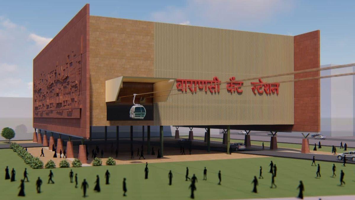 ऐसा होगा वाराणसी का रोप वे (मॉडल फोटो)