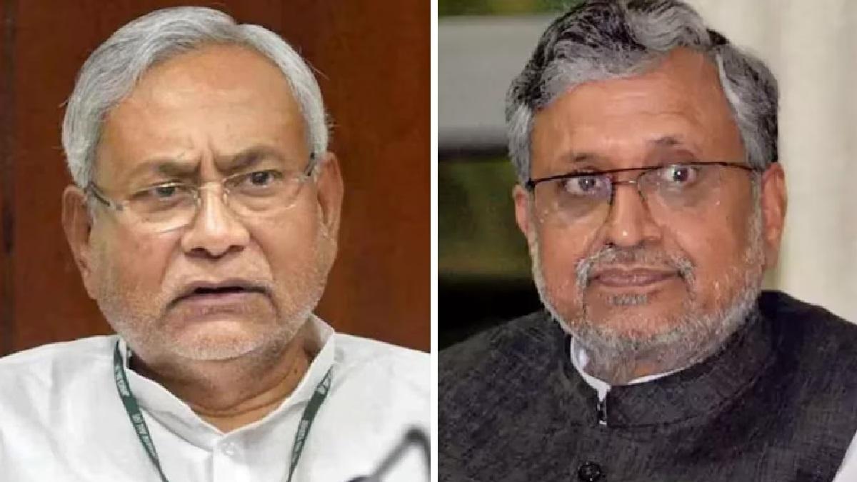 सीएम नीतीश कुमार और पूर्व डिप्टी सीएम सुशील मोदी