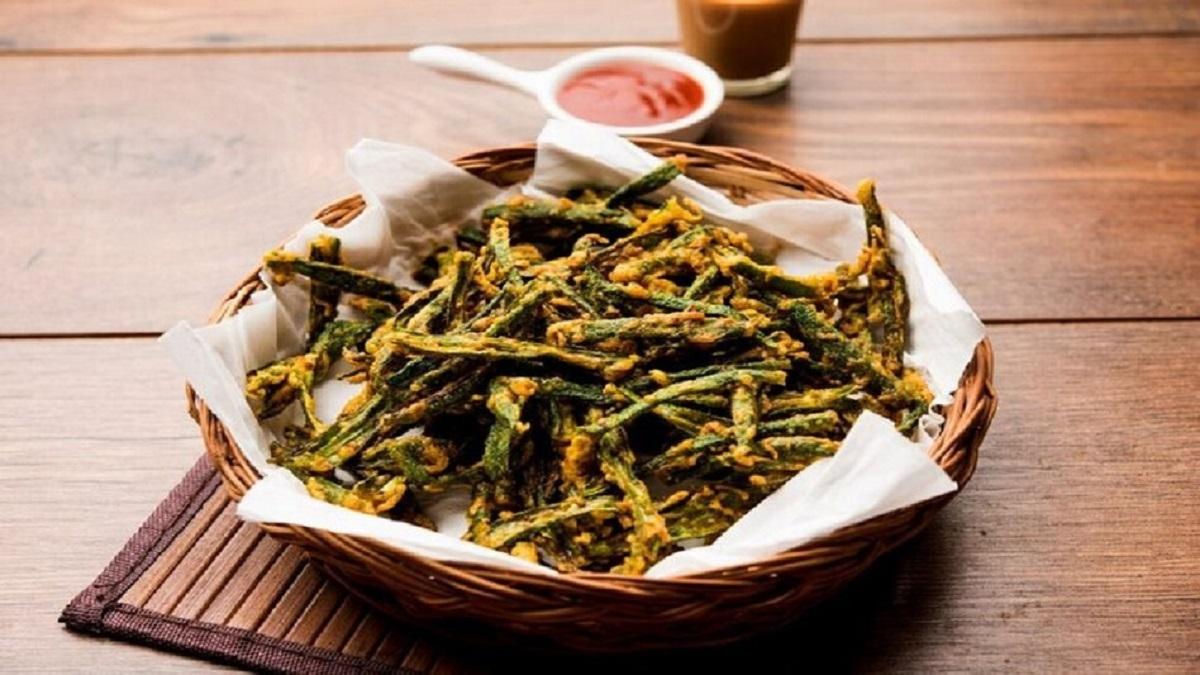 Crispy bhindi