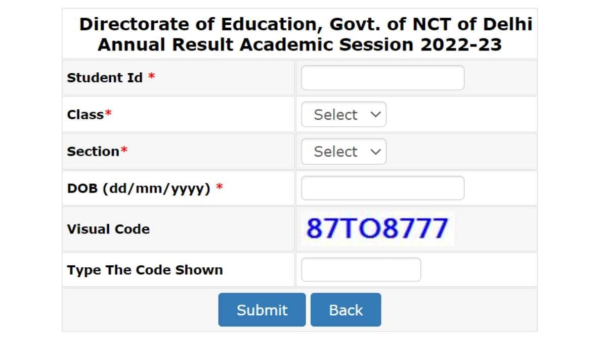 Delhi Schools Results 2023 इस Direct Link से चेक करें कक्षा 3 से 8वीं