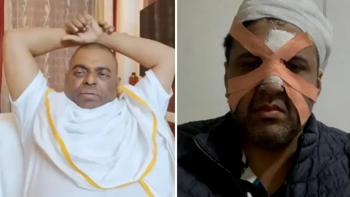 करौली बाबा संतोष सिंह भदौरिया पर डॉक्टर को पिटवाने का आरोप