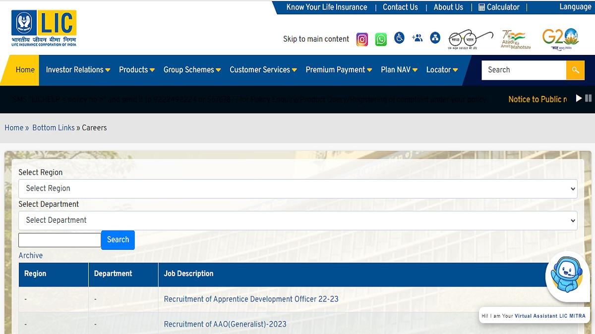 LIC AAO Prelims Result 2022