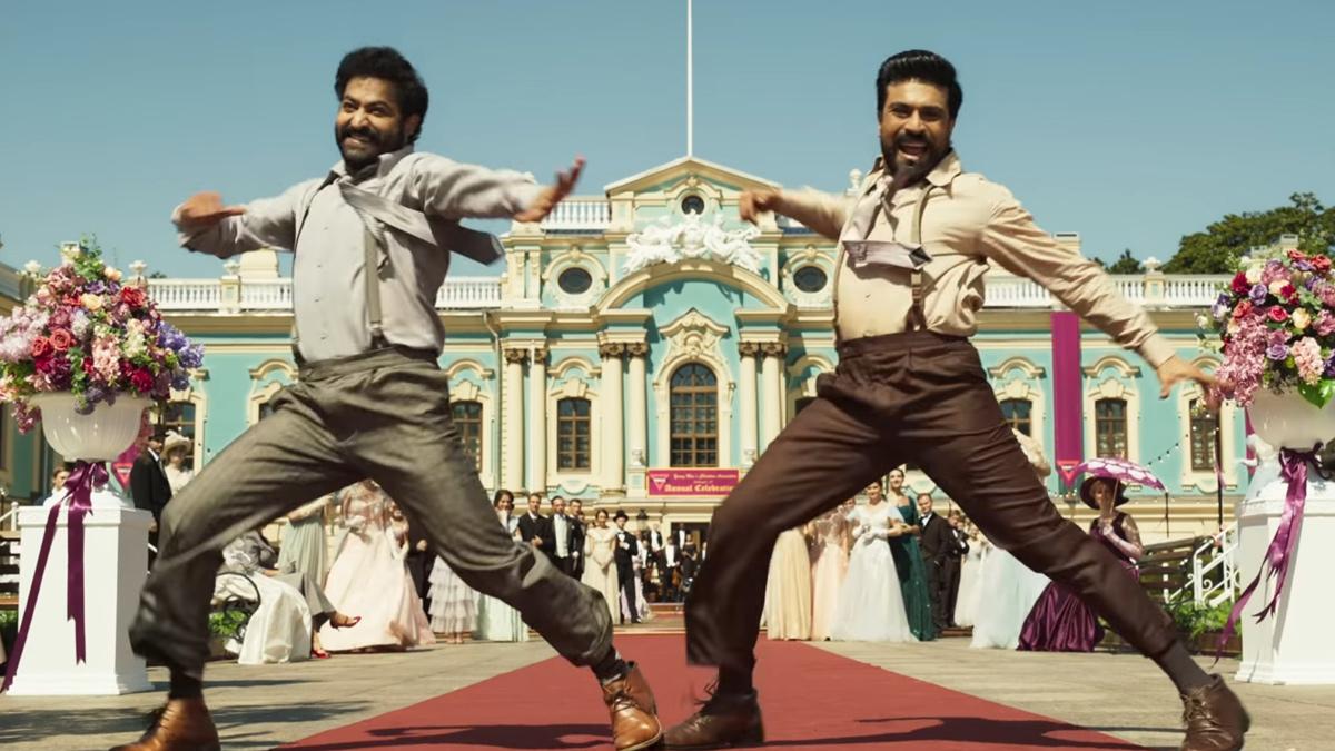 'नाटू नाटू' में राम चरण, जूनियर एनटीआर (क्रेडिट: सोशल मीडिया)