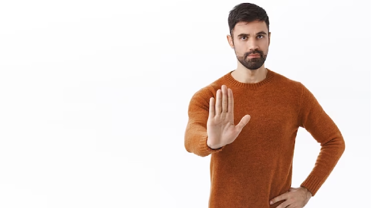 Say No To Negative People (Representational Image)