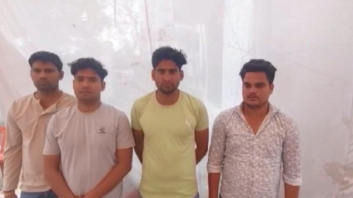 यूपी एसटीएफ ने पकड़ा सॉल्वर गैंग.