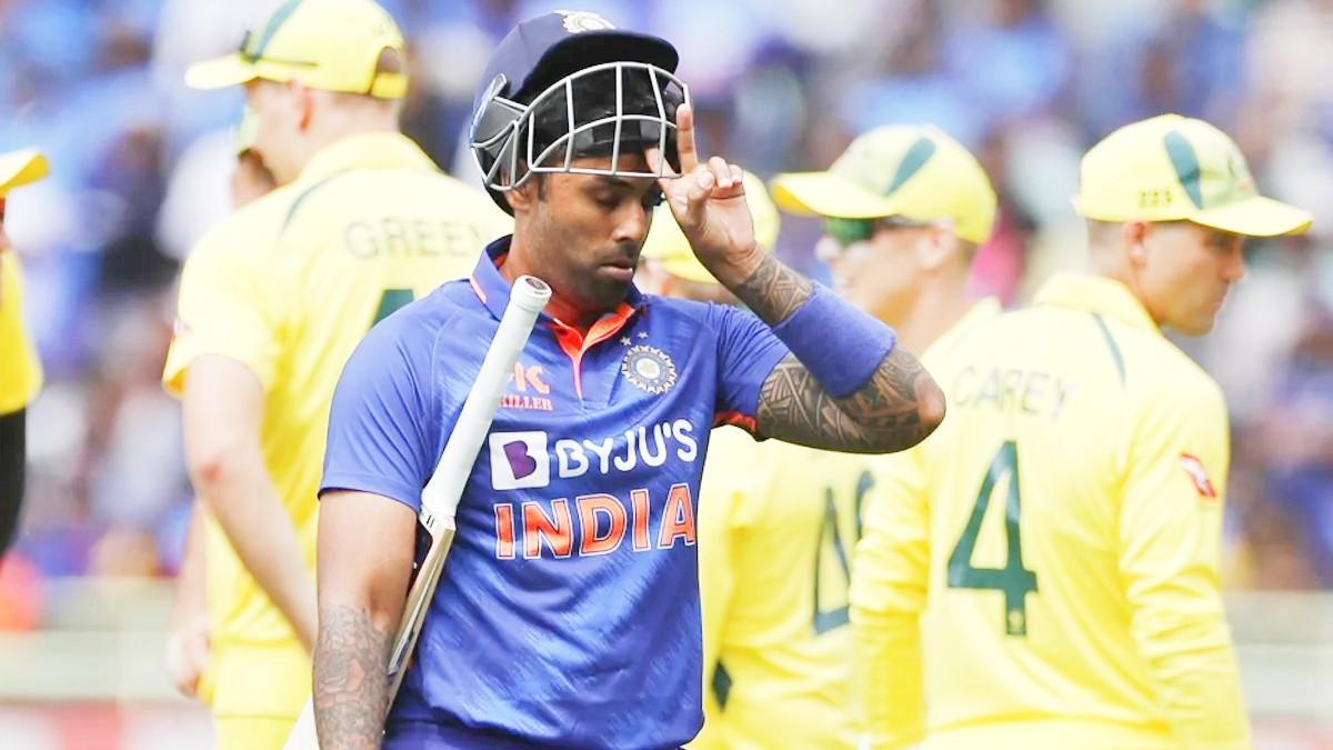 टी20 के नंबर-1 बल्लेबाज सूर्यकुमार यादव वनडे फॉर्मेट में फ्लॉप. (Getty)