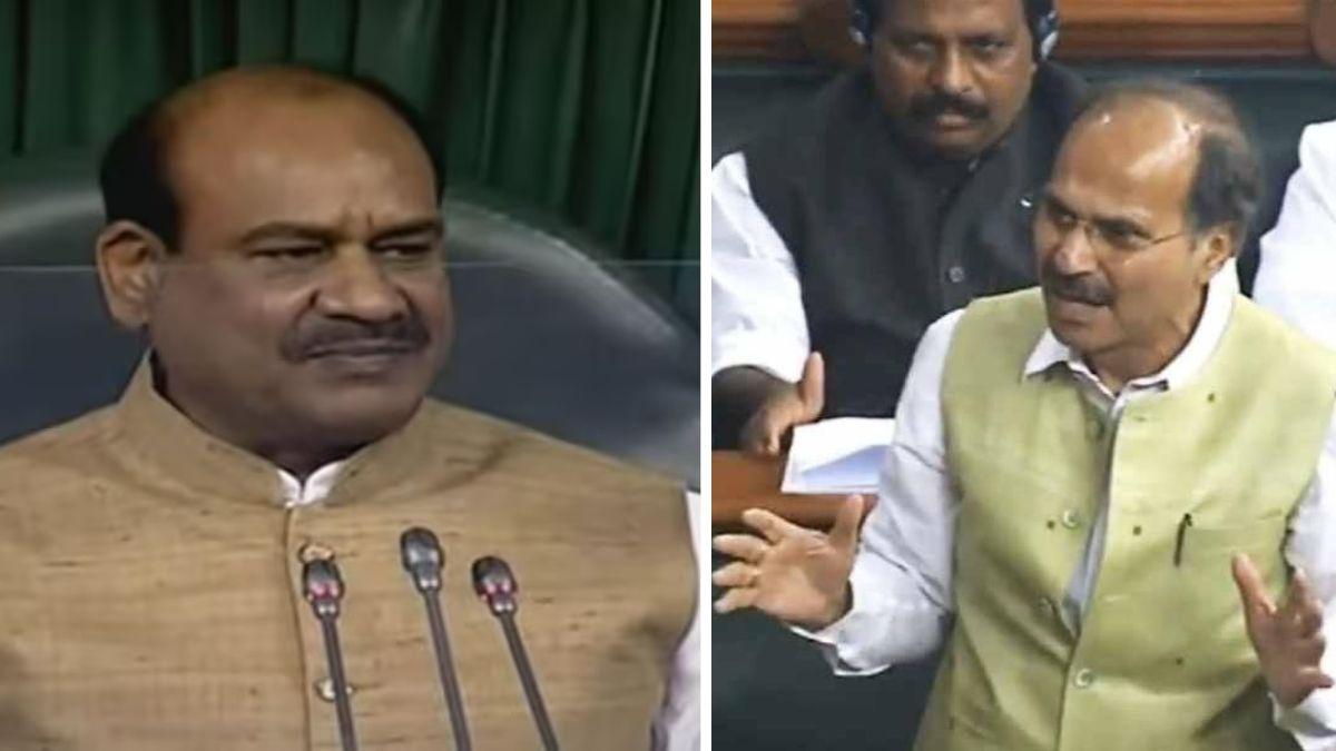 अधीर रंजन चौधरी ने स्पीकर ओम बिरला को लिखा पत्र (फाइल फोटो)