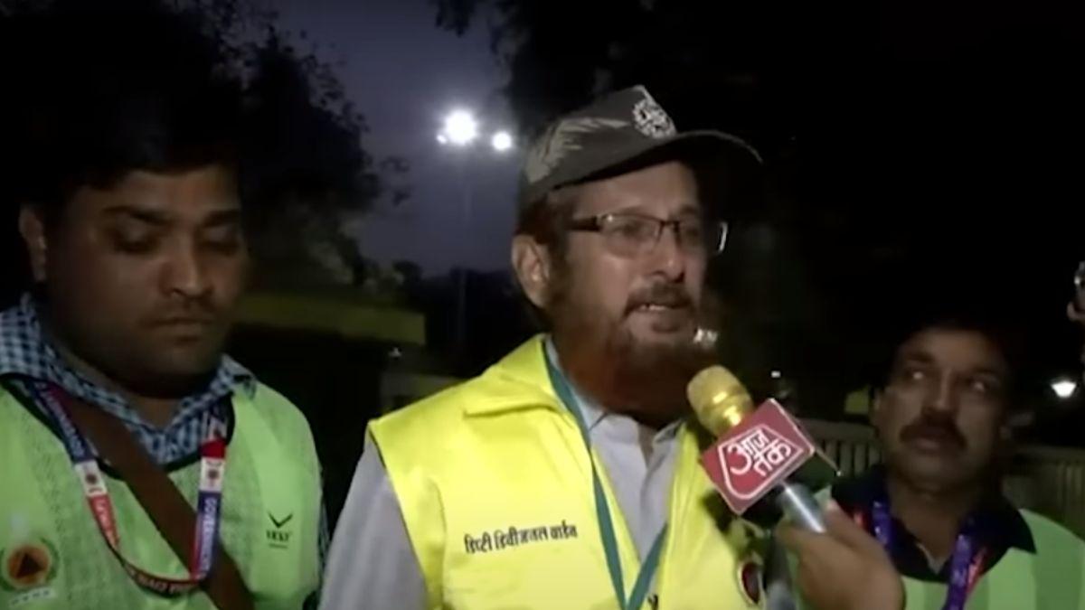 सिविल डिफेंस कार्यकर्ता माजिद फारुकी.