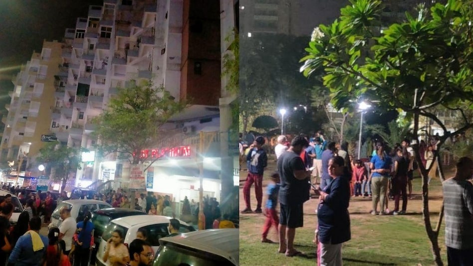 vikas 6 भूकंप के बाद सड़कों पर उतर आए लोग