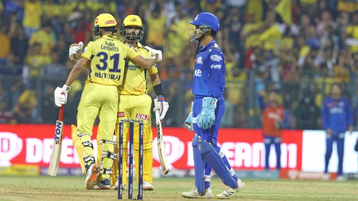 CSK टीम के स्टार प्लेयर अजिंक्य रहाणे. (@IPL) 